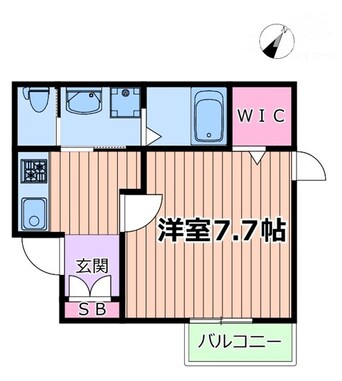 間取図 ティースリーカーサモジュカ