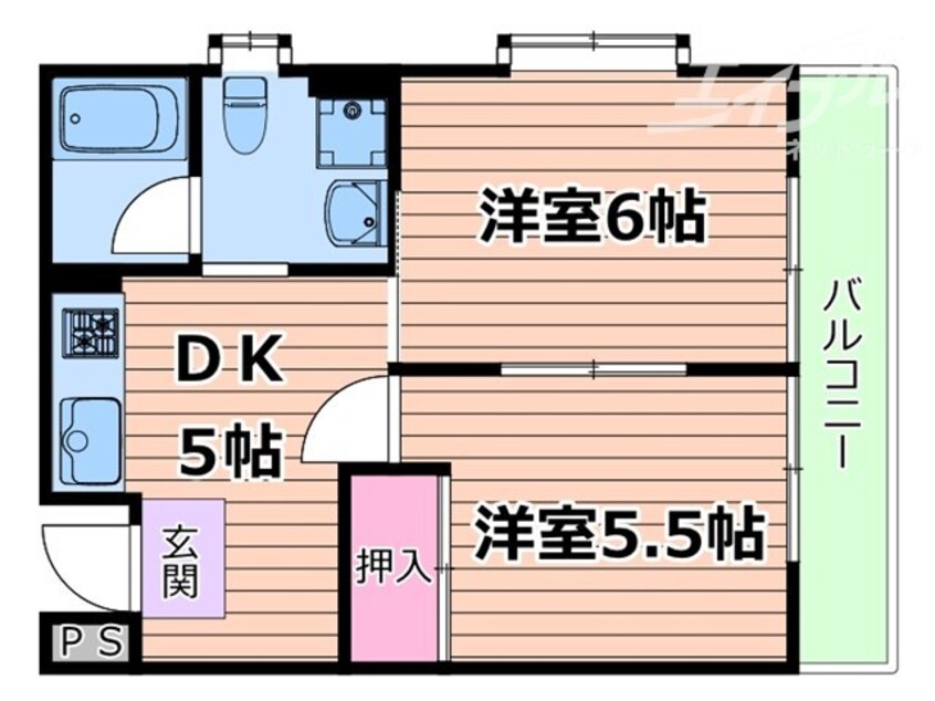 間取図 ハイムプレセア