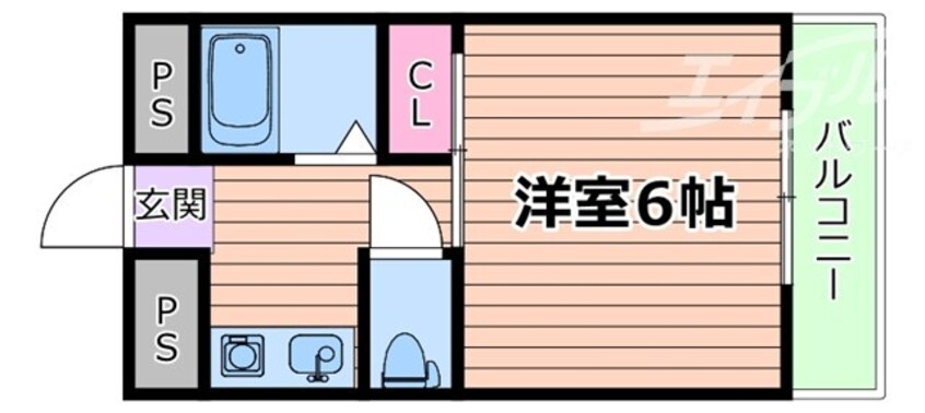 間取図 メゾンコート吹田