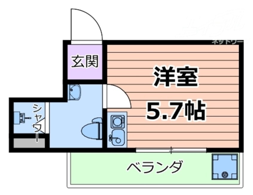 間取図 カンフォート吹田