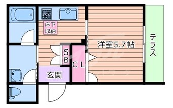 間取図 シャーメゾンアルバ