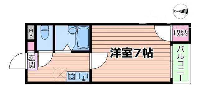 間取り図 スリーハートガーデン