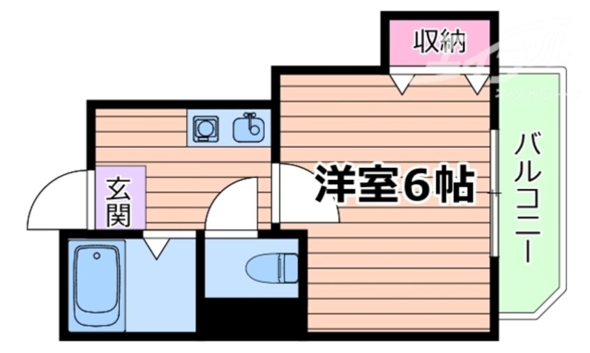 間取図 1995ビル