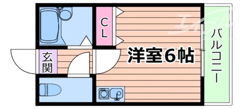 間取図 1995ビル
