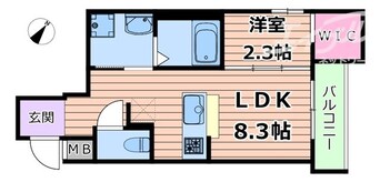 間取図 リアコート上新庄