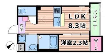 間取図 リアコート上新庄