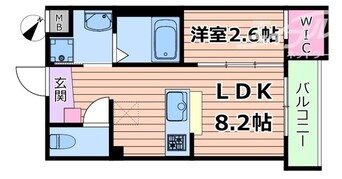 間取図 リアコート上新庄