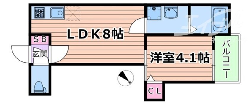 間取図 ソルピアーチェ南吹田