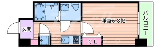 間取り図 アドバンス江坂ラシュレ