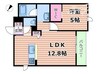 Ｔｈｅ　Ｅｔｅｒｎａｌ　Ｃｈｒｙｓａｎｔｈｅｍｕｍ 1LDKの間取り