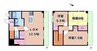 セジュール北江口 3LDKの間取り