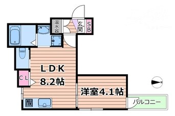 間取図 F asecia castor