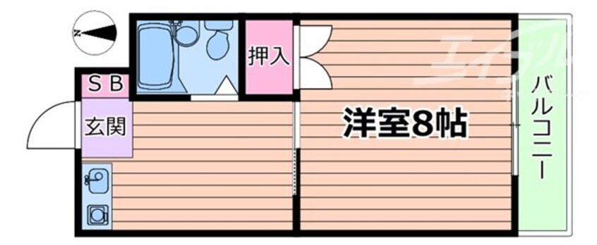 間取図 リバーサイド細川