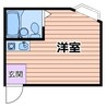 正雀木島マンション 1Rの間取り