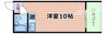 メゾン別府 1Rの間取り