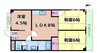 新芦屋ハイタウン 3LDKの間取り