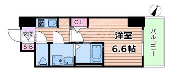 間取図 S-RESIDENCE上新庄ascent