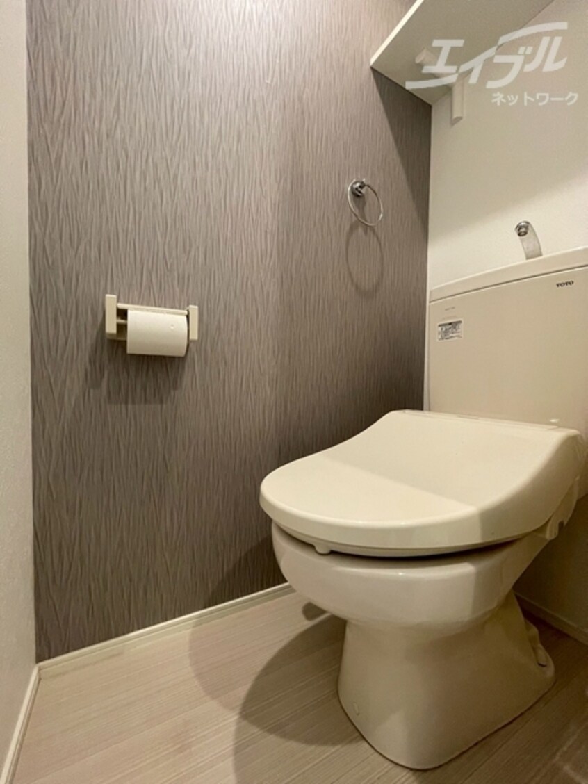 清潔感があり安心して使用できるトイレになっておりました。 prestige・岸部