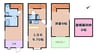 吹田市日の出町戸建 1LDK+Sの間取り