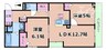 蔵垣内2丁目アパート 2LDKの間取り