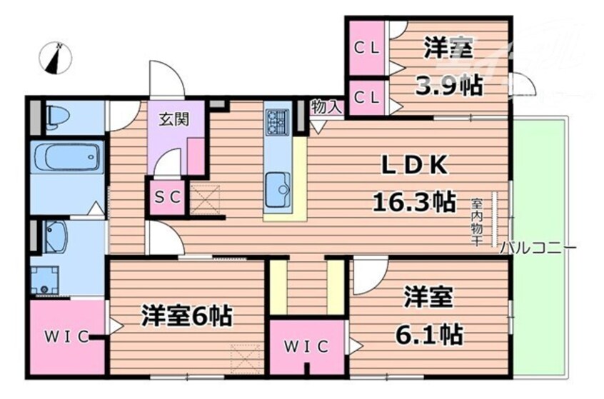 間取図 casa.FILANTE V