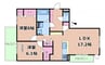 casa.FILANTE V 2LDKの間取り