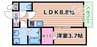 正雀3丁目新築PJ 1LDKの間取り