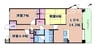ファミール上新庄 3LDKの間取り