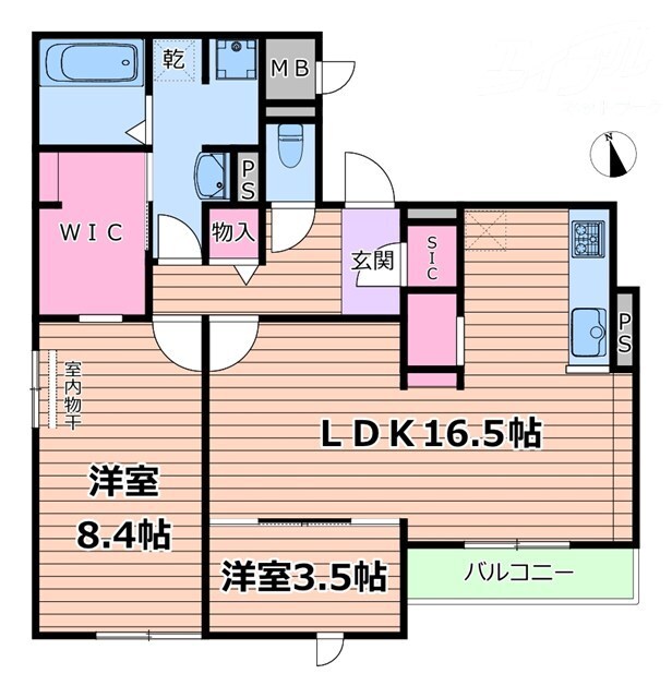 間取り図 クラシスト千里丘上