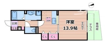 間取図 セレナ中条