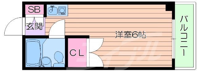 間取り図 ユキ千里山西