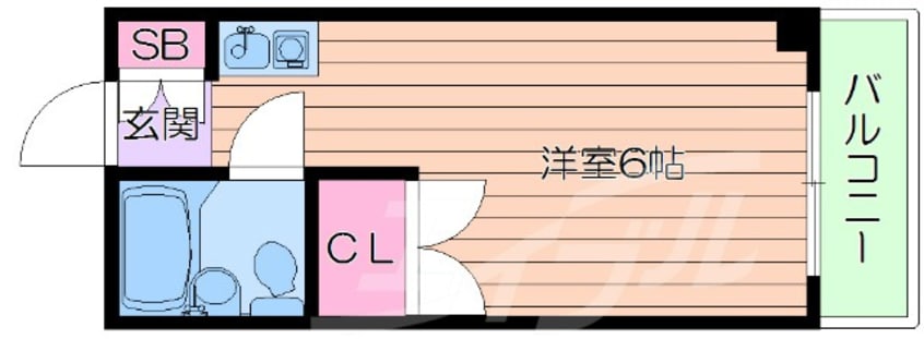 間取図 ユキ千里山西