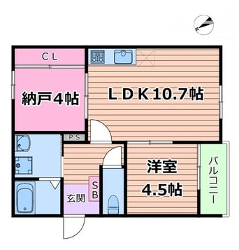 間取図 REGALO吹田