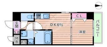 間取図 ライブガーデン江坂Ⅸ