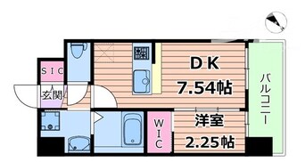 間取図 セレニテ江坂エクラ