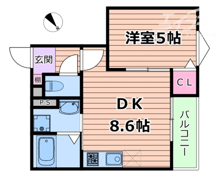 間取図 アート吹田藤が丘