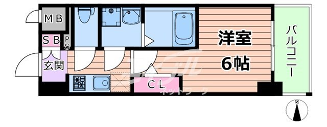 間取り図 エスリード新大阪ザ・プレミアWEST