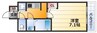S-RESIDENCE新大阪駅前 1Kの間取り