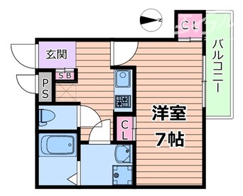 間取図 AILE柴島