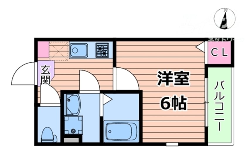 間取図 Emia千里丘