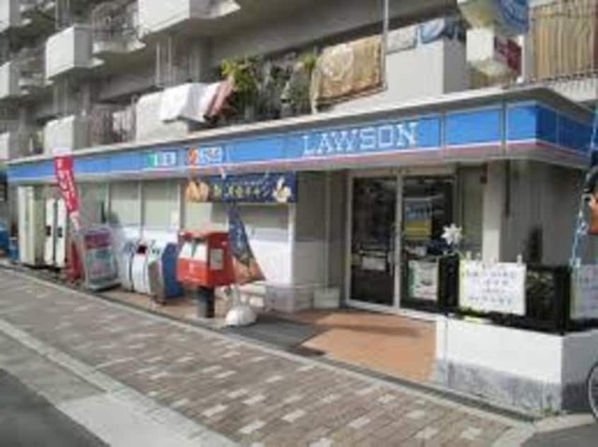 ローソン新大阪東店(コンビニ)まで485m※ローソン新大阪東店 レオングラン新大阪レジデンス