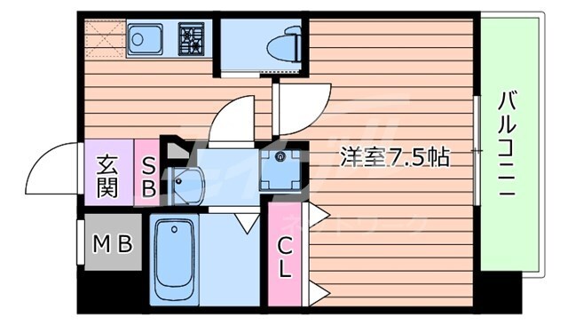 間取り図 プライマル新大阪