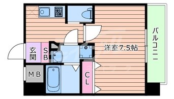 間取図 プライマル新大阪