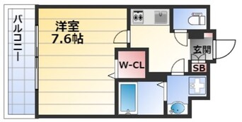間取図 プライマル新大阪