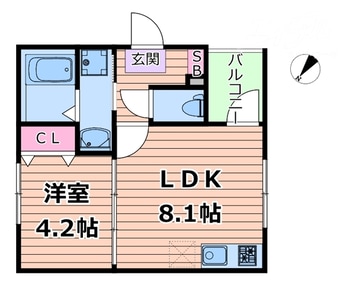 間取図 Wood Garden Ⅱ