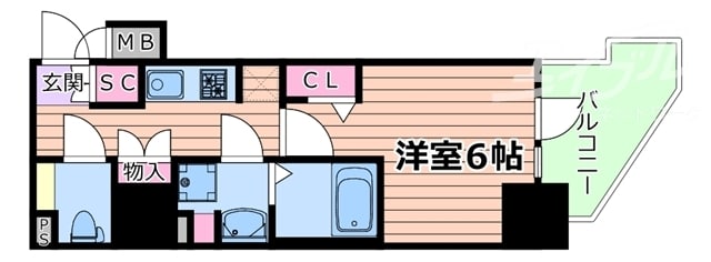 間取り図 ファーストフィオーレ吹田レガーメ