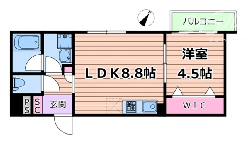 間取図 グランエピ