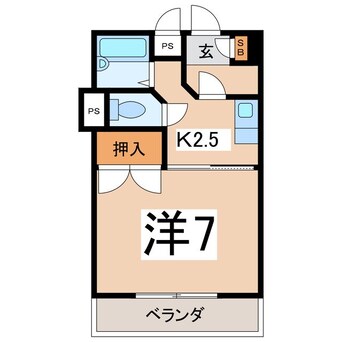 間取図 メイリリー幸町