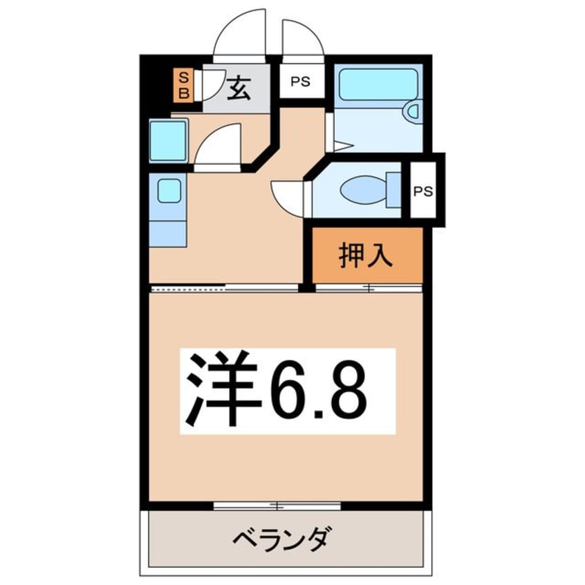 間取図 メイリリー幸町