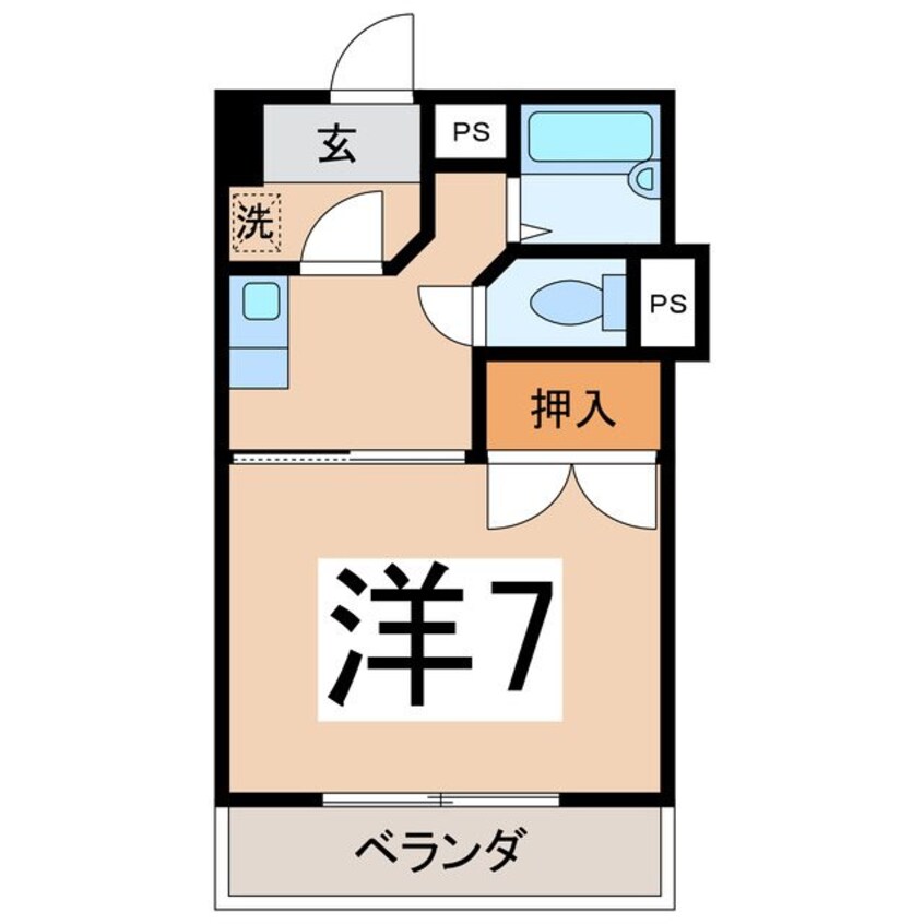 間取図 メイリリー幸町